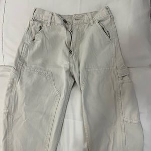 john galt/ brandy melville cargo pants size small can fit up to size 2